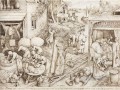 Prudencia campesino renacentista flamenco Pieter Bruegel el Viejo